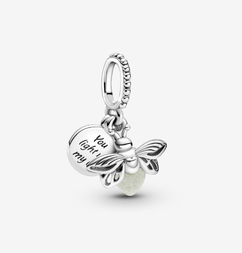 Glow-in-the-dark Firefly Dangle Charm